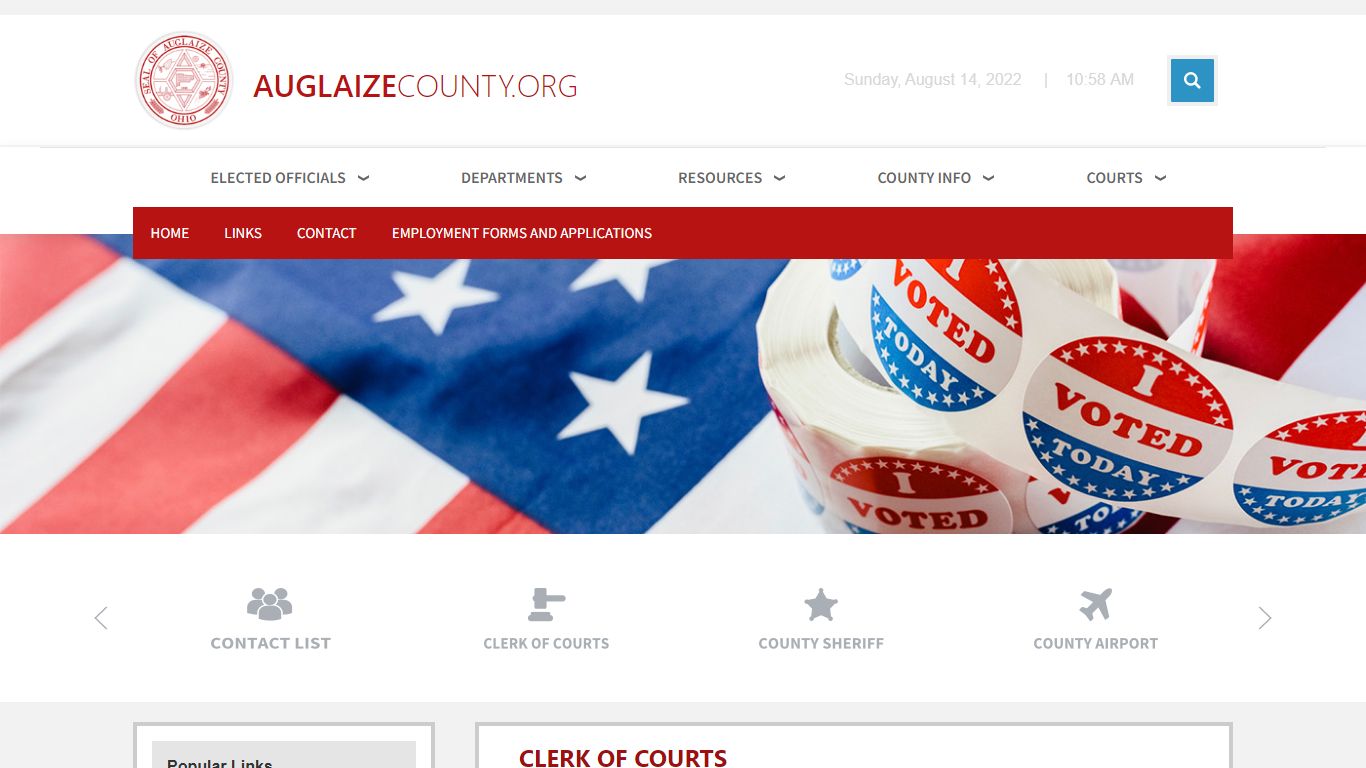 Clerk of Courts | Auglaize County
